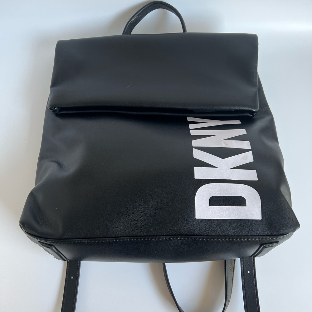 DKNY Tilly Logo Foldover Backpack